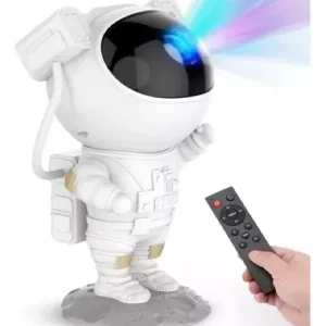 Proyector Lámpara Luz Led Galaxia Astronauta Ho442 Color de la estructura Blanco